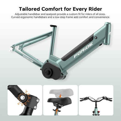 Foride Urbano 1 elektrijalgratas, 250 W, 36 V 13 Ah Foride Urbano 1 elektrijalgratas, 250 W, 36 V 13 Ah